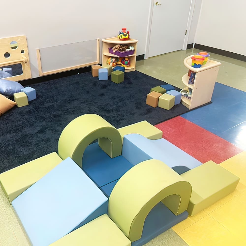 WOW! A Huge Indoor Gym To Explore & Play