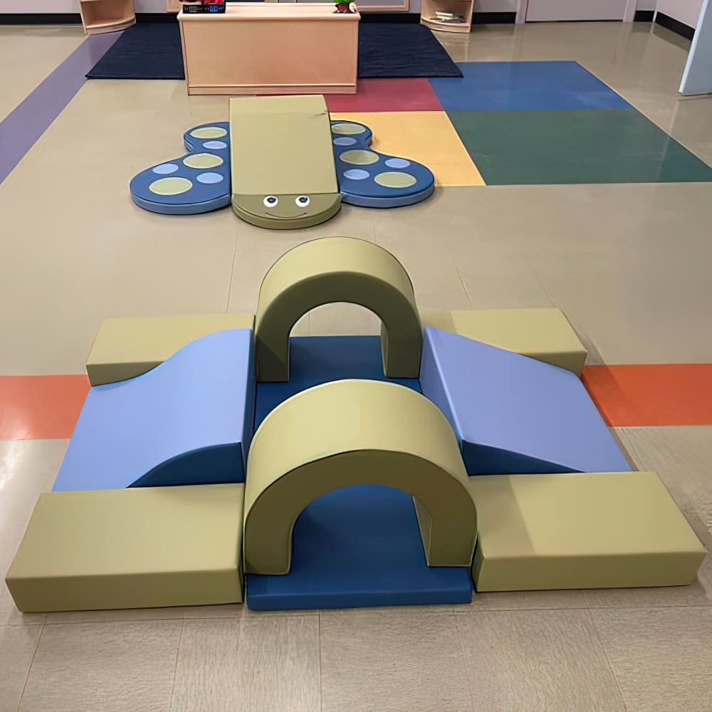 WOW! A Huge Indoor Gym To Explore & Play